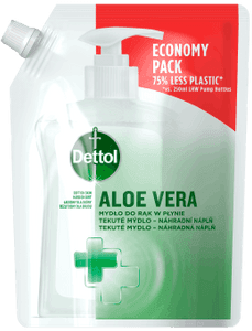 Dettol Tekuté mýdlo Jemná aloe - náhradní náplň