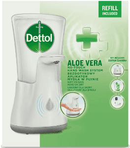 Dettol Bezdotykový dávkovač mýdla Jemná aloe